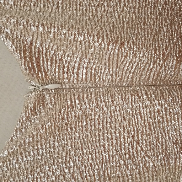 Gold metallic dress, size S - Picture 8 of 16